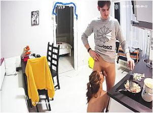 Cooking With Real Couple - Voyeur-house.tv
